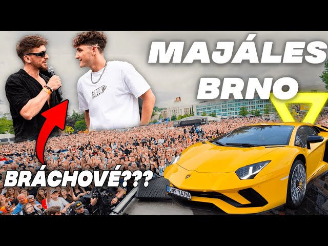 KAZMA MI DAL LAMBO? NEJVĚTŠÍ MAJÁLES? LIŠÁK JE MŮJ BRÁCHA |  MAJÁLES BRNO 2024 | MILIVLOG MAJÁLES #4