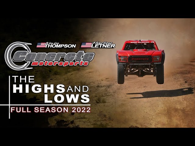 Concrete Motorsports || The HIGHS and LOWS || Full 2022 SEASON