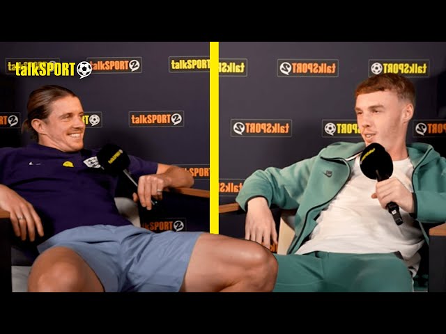 "WHAT DOES HE LOOK LIKE?!" 🤣 Conor Gallagher MOCKS Palmer For Laying Down During talkSPORT Interview