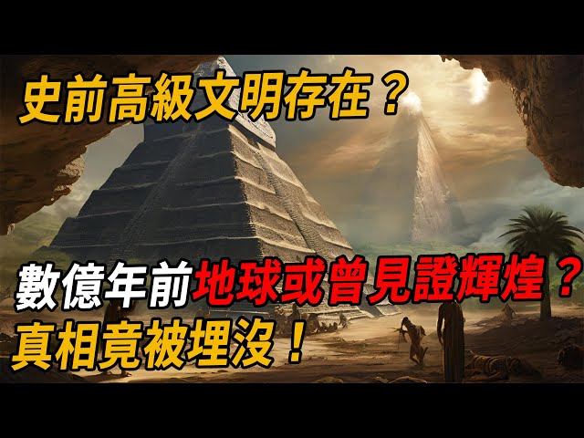 史前高級文明存在？數億年前地球或曾見證輝煌，真相竟被埋沒！