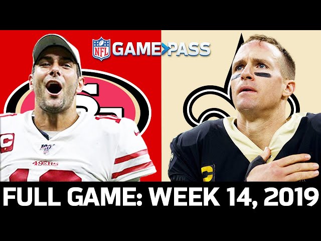 San Francisco 49ers vs. New Orleans Saints Week 14, 2019 FULL Game