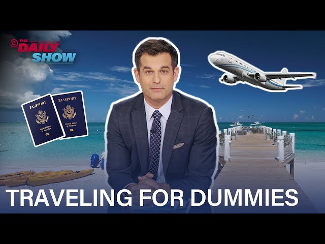 Avoid These Dumb Tourist Mistakes with Michael Kosta's Travel Tips | The Daily Show