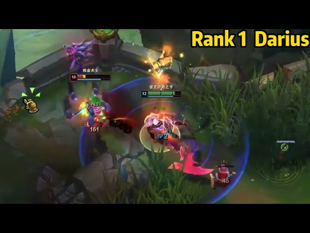 Rank 1 Darius: He Makes a Master Singed Feel Hopeless...