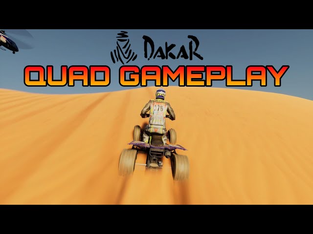 Dakar Desert Rally | Quad Gameplay [4K HDR 60FPS]