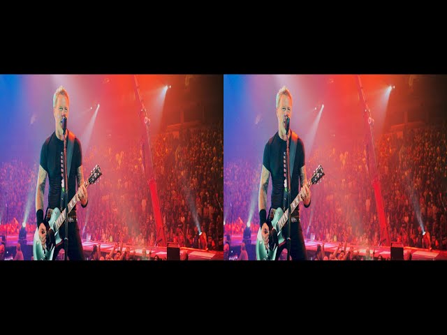 3D SBS 4K HDR - Metallica