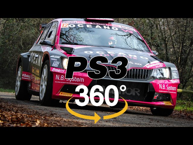 [360°] Monza Rally Show - PS3 - L.Cattaneo B.Bianchi - Skoda Fabia R5