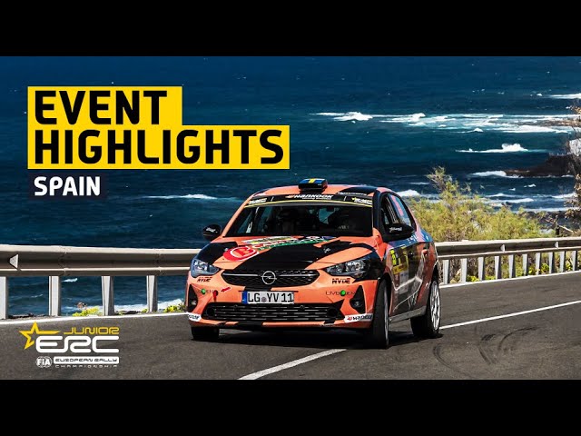 Junior ERC Highlights I ERC Rally Islas Canarias 2024