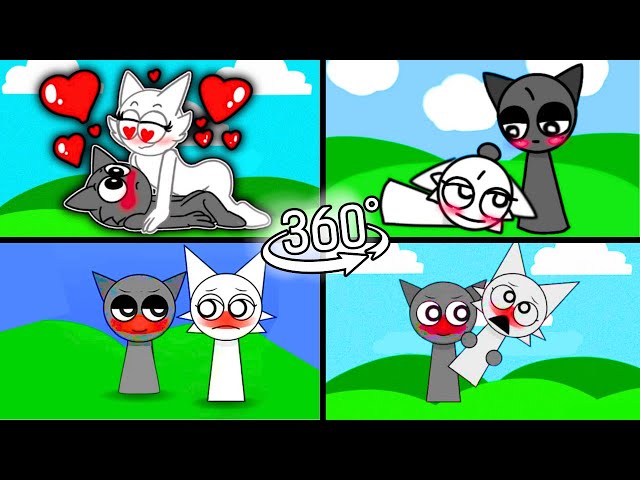 360º VR Sprunki | Gray x Wenda sus meme compilation