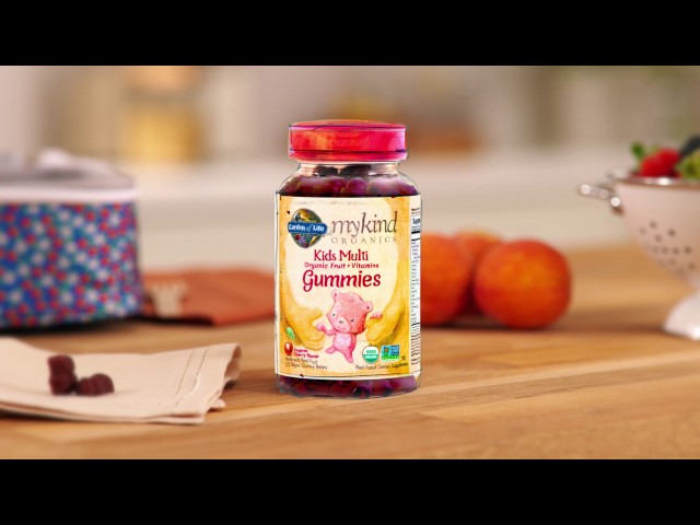 mykind Organics Kids Multi Gummies, Fruit Flavor - 120 Vegan Gummies