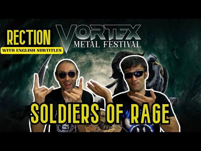 SOLDIERS OF RAGE - Fists Of Violence (Live Studio Session) | Vortex Metal Festival Reaction