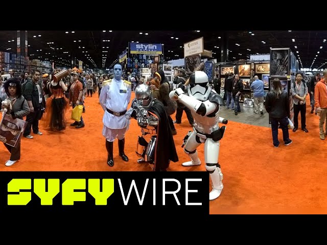 VR360 | 360° Hide And Go Geek | C2E2 2018 | SYFY WIRE