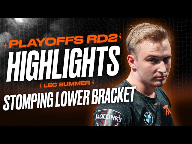 "MAREK BRÁZDAAAAAAAAAAAA!!!!" | LEC Highlights Summer 2022 Playoffs Rd2