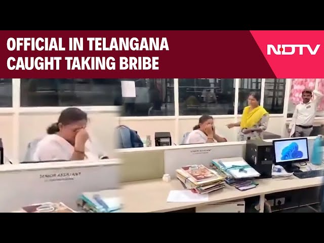 Telangana Bribery Case | Official In Telangana Caught Taking Bribe, Chief Minister Seeks Report