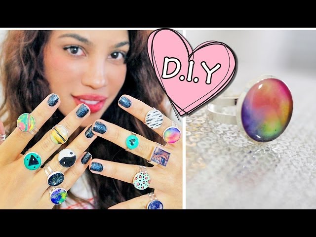 DIY GLUE RINGS?!