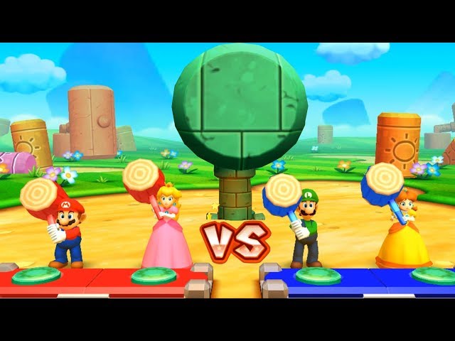 Mario Party: The Top 100 Minigames - Mario & Peach Vs Luigi & Daisy (Hard COM)