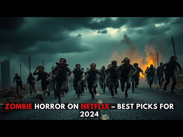 TOP 10 Zombie Movies and Series on Netflix in 2024!