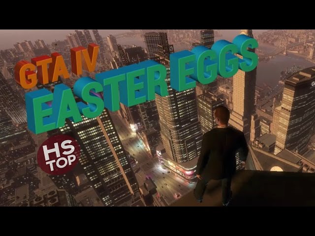 Top 10 Easter Eggs ★ GTA IV