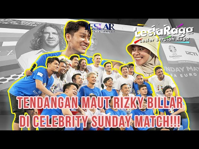 LESLARAGA : LESTI MINTA BILLAR TIDUR DIKURSI KARENA PENALTI?!?! CELEBRITY SUNDAY MATCH HEBOH!!!