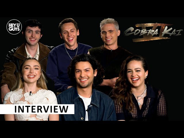 Cobra Kai- Xolo Maridueña, Tanner Buchanan, Jacob Bertrand, Peyton List, Mary Mouser, Gianni DeCenzo