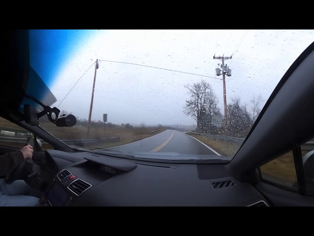 19 WRX STI Virtual Ride Along | 360-Degree Video | Backroads