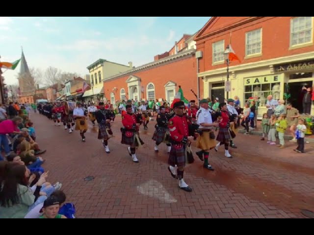 St. Patrick’s Day Parade in Annapolis, MD 2022 3D 180 VR