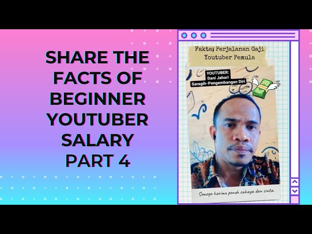 YouTuber's First Salary Journey Part 4, Watch Until Part 7 So You Don't Lose Your Spirit