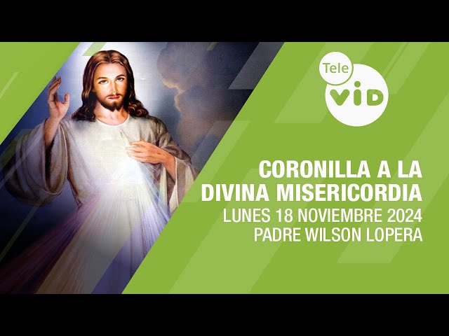 Coronilla Divina Misericordia Lunes 18 Noviembre 2024 #TeleVID #Coronilla #DivinaMisericordia