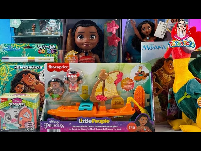 Unboxing and Review of Disney Moana Toys Collection