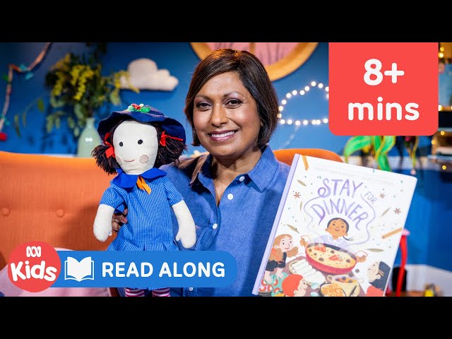 Indira Naidoo reads ‘Stay For Dinner’ | Play School Story Time