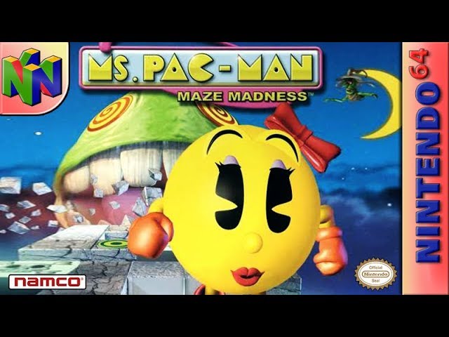 Longplay of Ms. Pac-Man Maze Madness