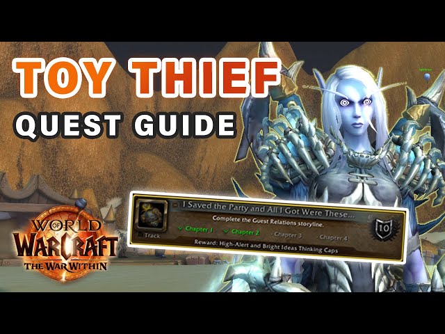 How to do "The Toy Thief" Quest | 20th Anniversary Event ► WOW: The War Within