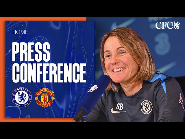 BOMPASTOR Press Conference | Chelsea Women vs Man United Women | Pre-match | 22/11/24 | Chelsea FC