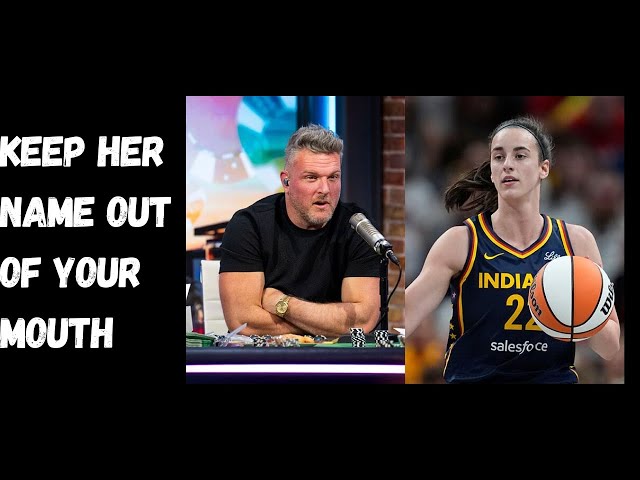 Pat McAfee EXPOSES ESPN For Silencing Him About Caitlin Clark