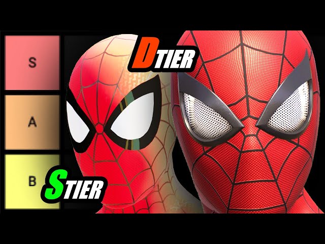 RANKING SPIDER-MAN'S CLASSIC DESIGNS (TIER LIST VIDEO)