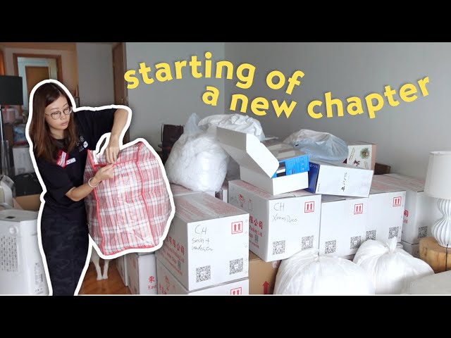 moving out and moving on - starting a new chapter in life