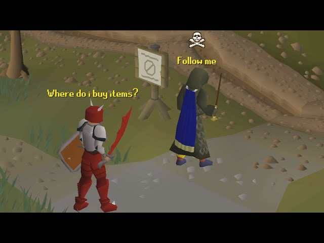 Testing if Runescapers will Lure a New Player (they do = I PK them)