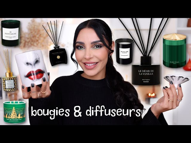 Les meilleurs bougies & diffuseurs testés + sélection hiver + wishlist !