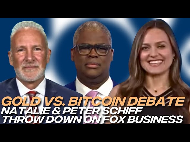 Impromptu Bitcoin vs Gold Debate with Natalie Brunell & Peter Schiff