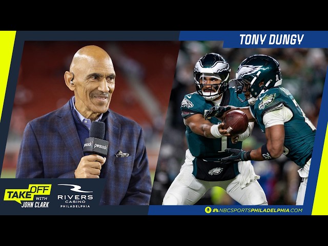 Tony Dungy previews the Eagles Sunday Night Football matchup with the Rams | Takeoff Podcast