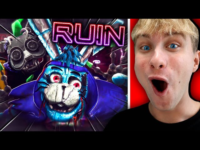 GLAMROCK BONNIE ŽIJE ! 😲 | FNAF Security Breach Ruin Hacking