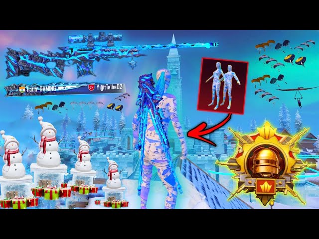 wow😍MY BEST GAMEPLAY with ULTIMATE MUMMY SET❄️PUBG Mobile