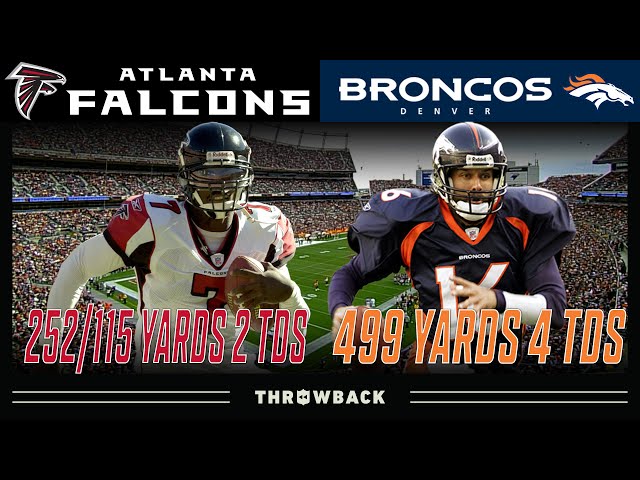 2000's QB's Making Plays! (Falcons vs. Broncos 2004, Week 8)