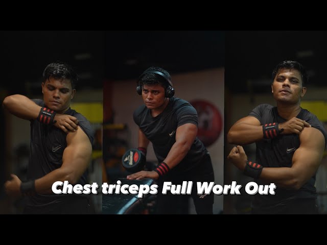 Chest & Triceps Full Workout | Gym Motivation | Sk kasid