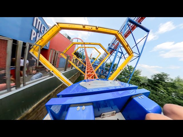 Superman: The Ride at Six Flags New England FULL POV