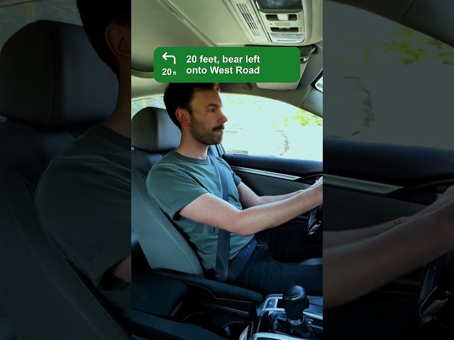 GPS directions blend into "Bohemian Rhapsody" lyrics