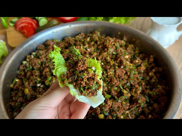 If you have a little bulgur, try this recipe now