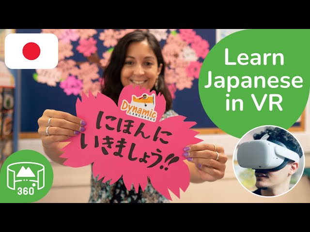 Japanese VR Lessons 360 Trailer | Immersive, On-Demand, 360 3D | Available on Meta Quest App Lab