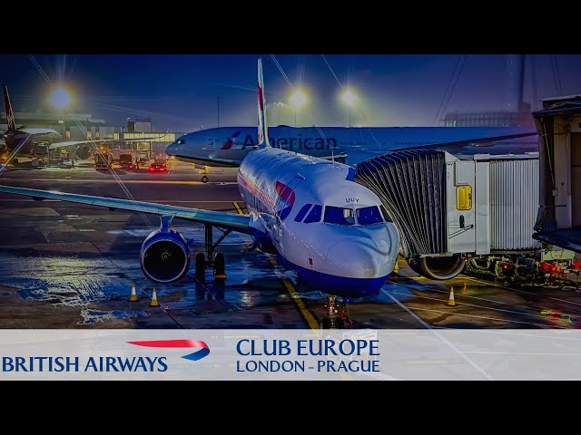 British Airways Club Europe in 2024 | Heathrow ➡️ Prague