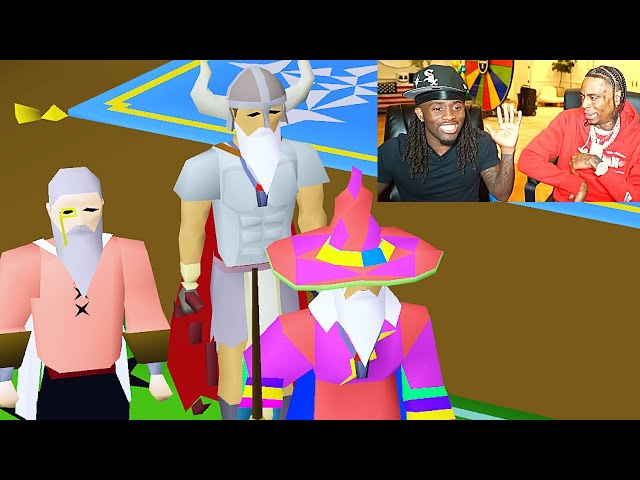 Kai Cenat and Soulja Boy Check Out Old School RuneScape!