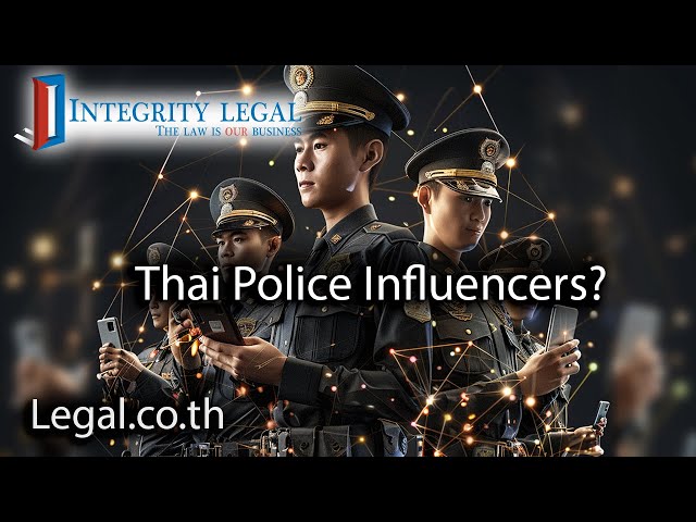 The Royal Thai Police Are Getting Their Own Influencers?